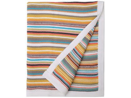 1. Stripy Pram Blanket