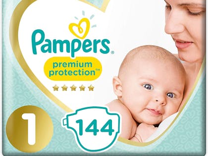  3. Pampers New Baby Nappies (144-pack)