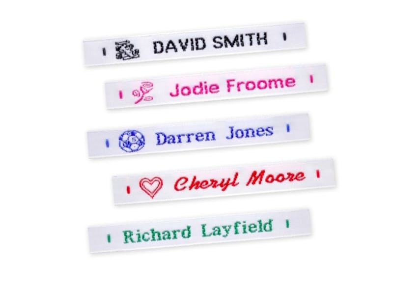 Sew in school labels
