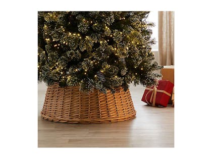 Grey wicker tree skirt b&m deals