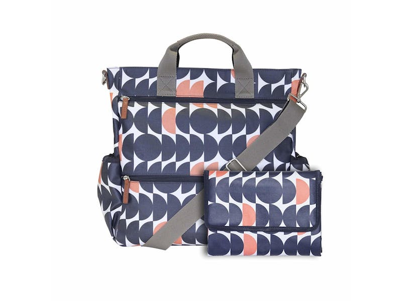 egg regal navy changing bag