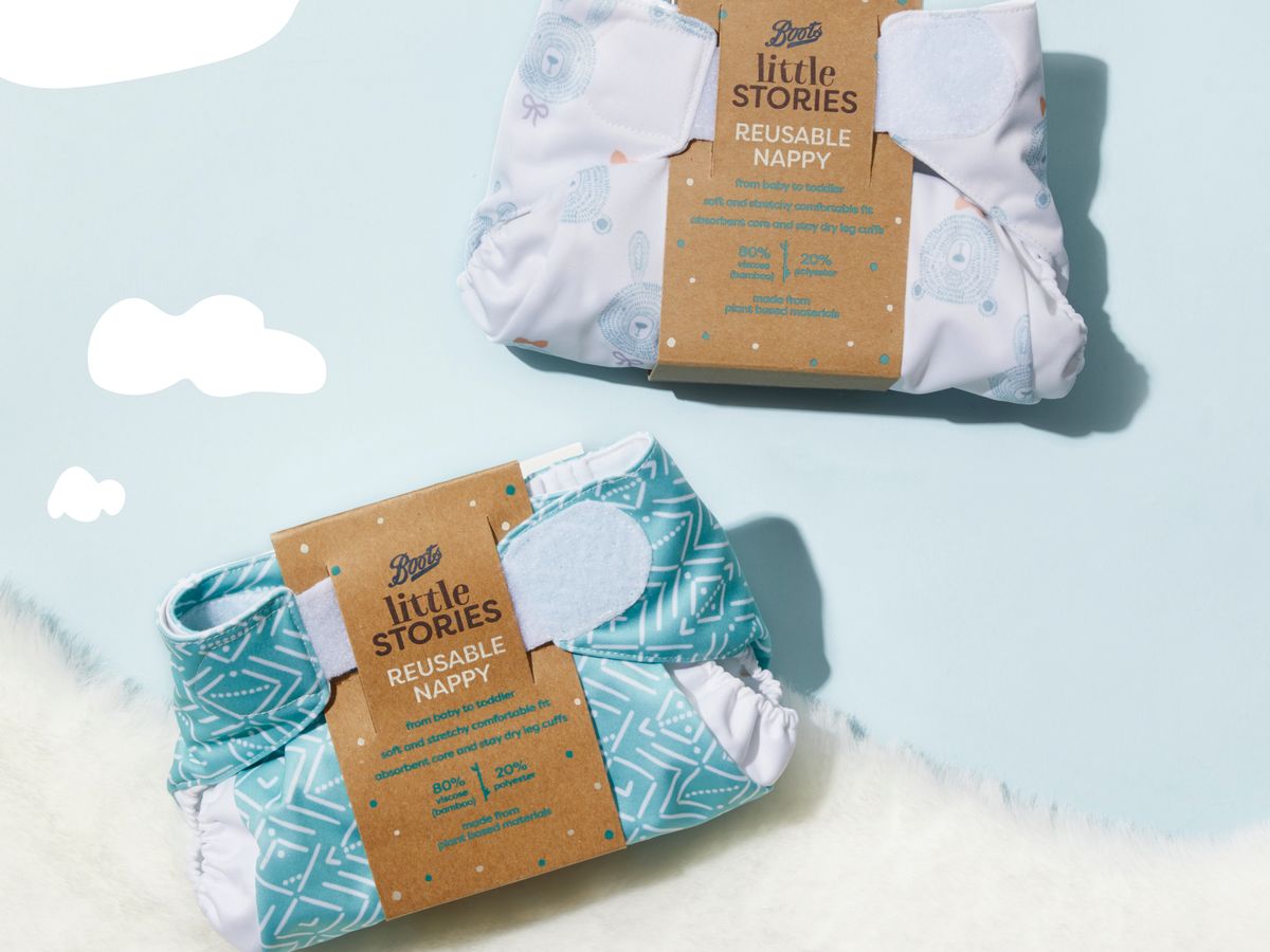 Boots launches new reusable nappy range for ecoconscious parents