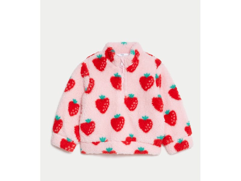 M&S release the cutest strawberry & heart-print fleeces for tots