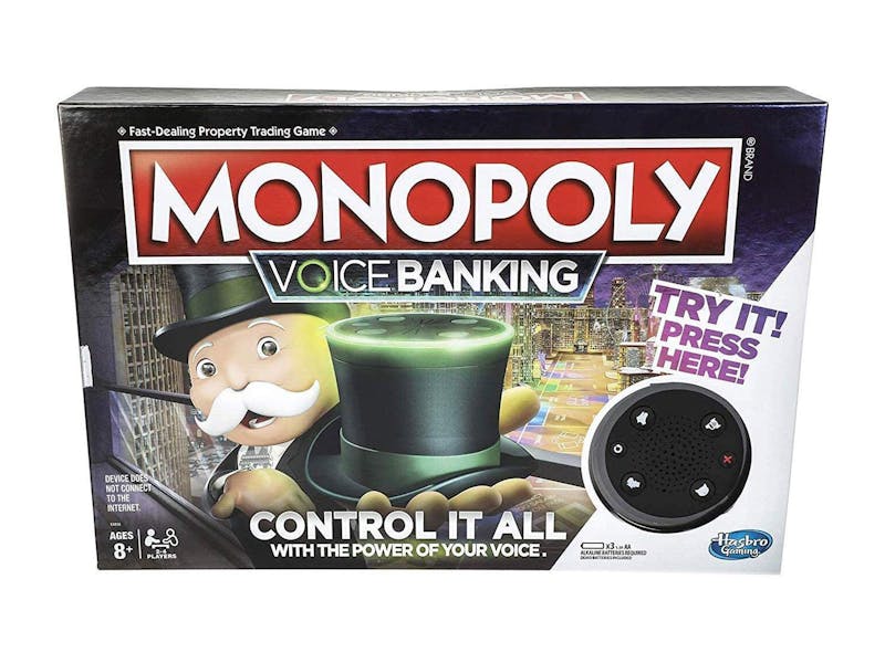 Monopoly Voice Banking board game