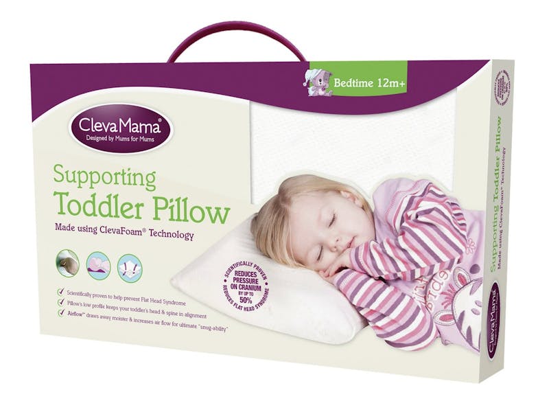 3. ClevaFoam Toddler Pillow