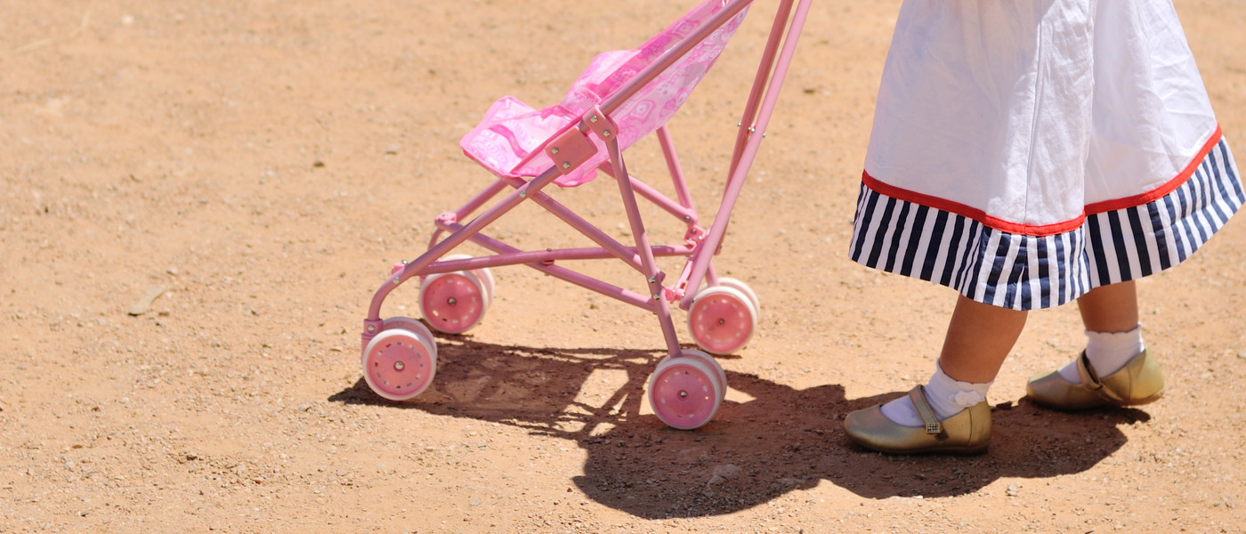 Stroller folding shop mechanism