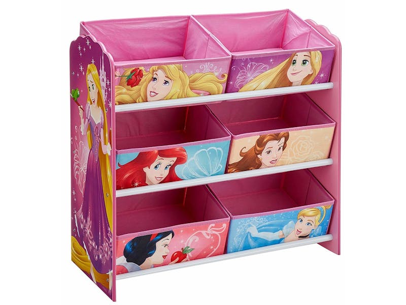 disney princess 6 bin storage unit