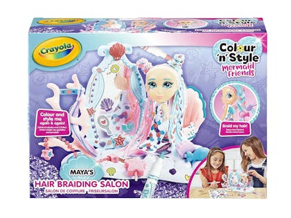 4. Crayola Colour ‘n’ Style Mermaid Friends: Hair Braiding Salon Playset