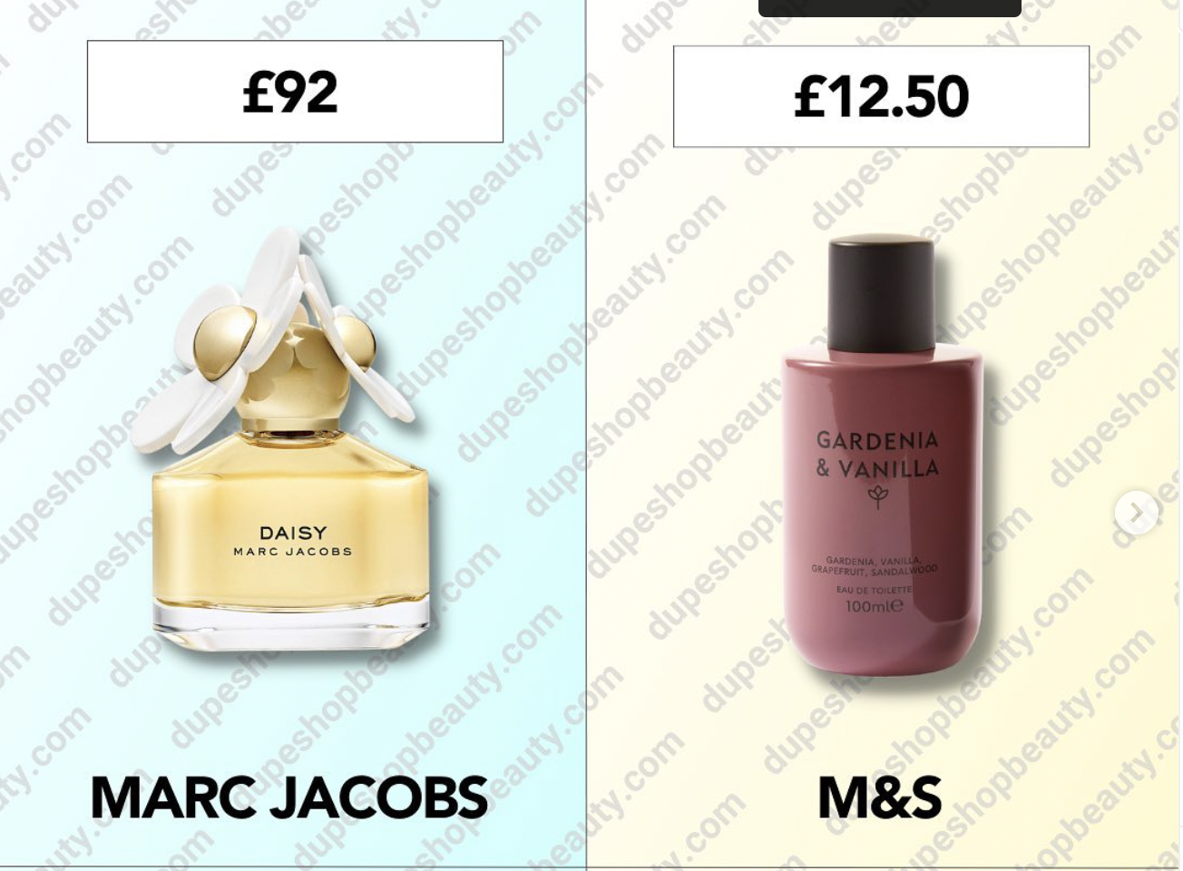 Shoppers 'need' M&S perfume which is a dupe for Marc Jacobs just £80
