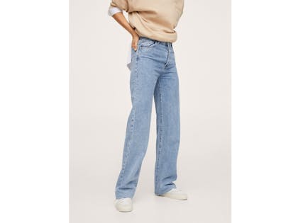 High-waist Wideleg jeans
