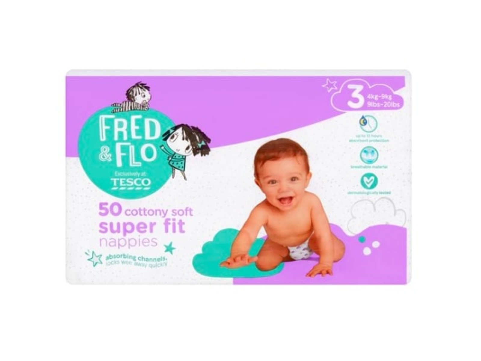 Fred and flo super best sale fit nappies