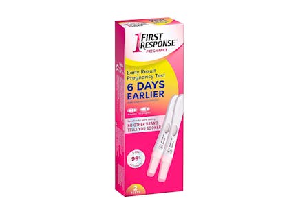 6. First Response Early Result Pregnancy Test £6.53