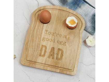 6. Personalised egg board, £15.99