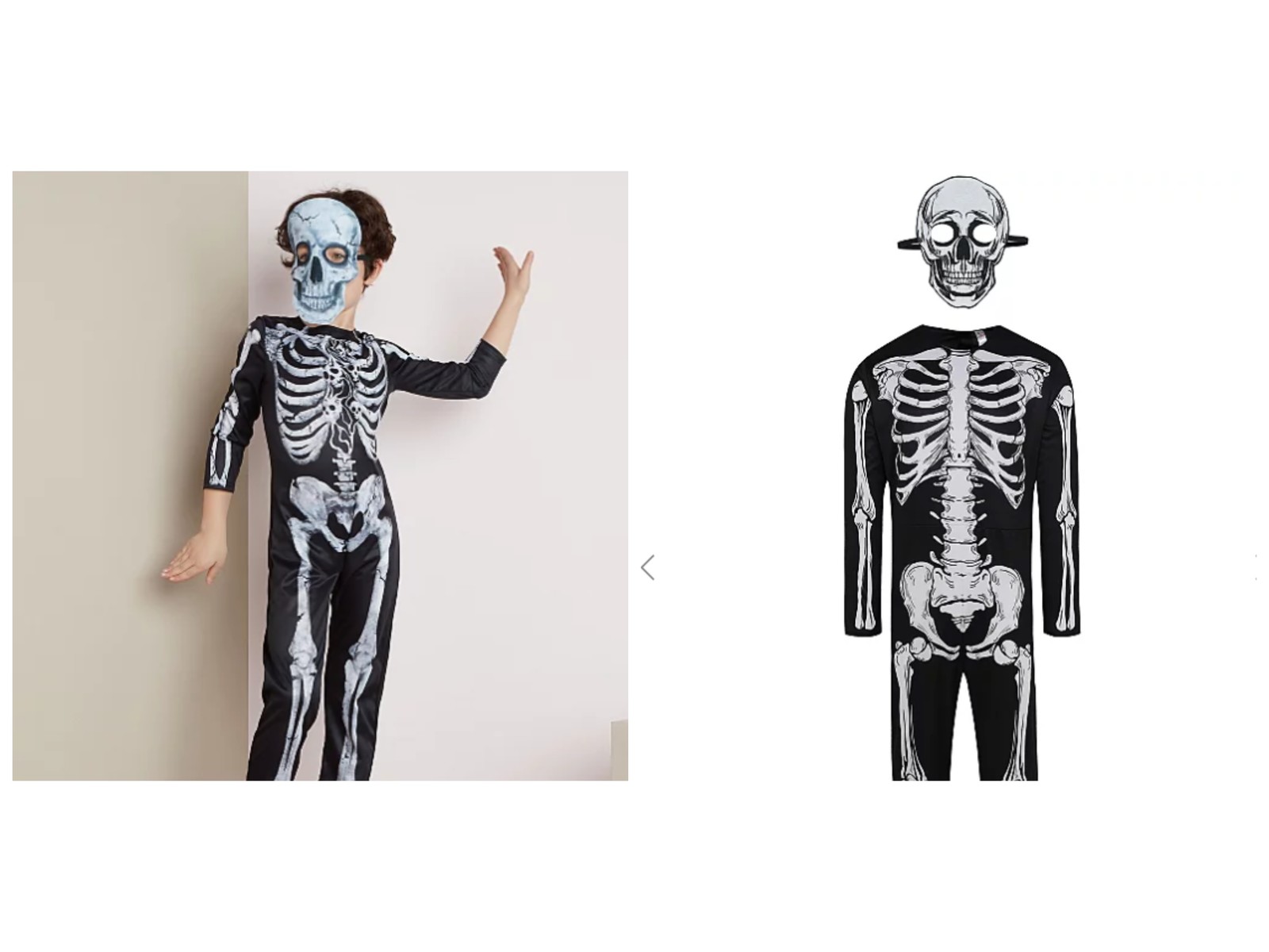 skeleton tights asda