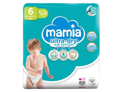 4. Aldi Mamia Ultra Dry Nappies 