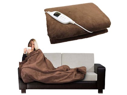 Serenity Beauty Electric Heated Throw Over/Under Blanket