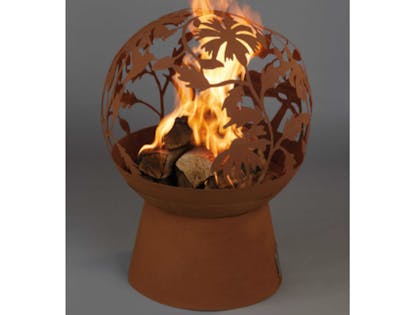 Gardenline Oxidised Fire Globe
