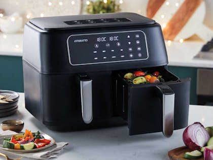 Ambiano Power Air Fryer Oven with Rotisserie, ALDI US