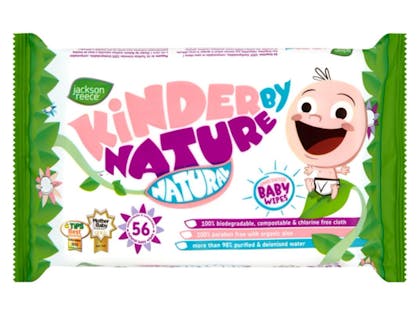 8. Kinder by Nature Unscented Wipes (20-pack)
