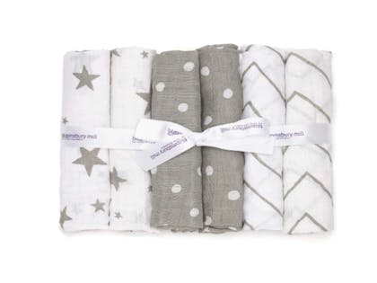 6.  Muslin Squares (six-pack)