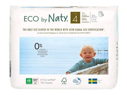1. ECO by Naty Nappies (22-pack)