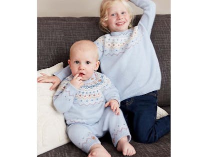 Baby's Knitted All In One and Kids Knit Crew