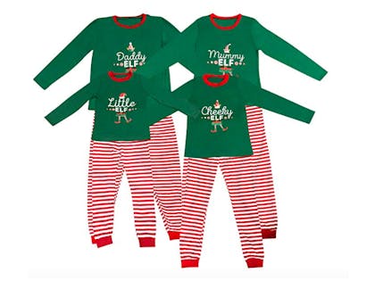 5. Elf Family Matching Pyjamas, from £19.99