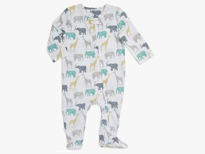 2. John Lewis Anyday Baby Toot Elephant Sleepsuit
