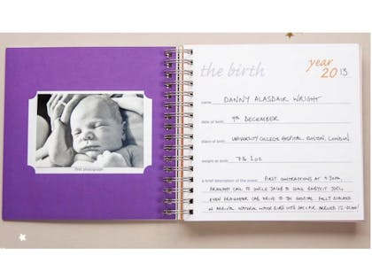 9. 1st To 18th Birthday Memory Book, £29.99