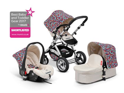 5. Infababy EVO 3 In 1 Travel System - Rainbow Spots, £309.99