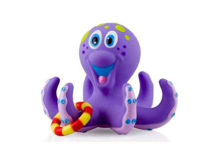 4. Nuby Octopus Floating Bath Toy