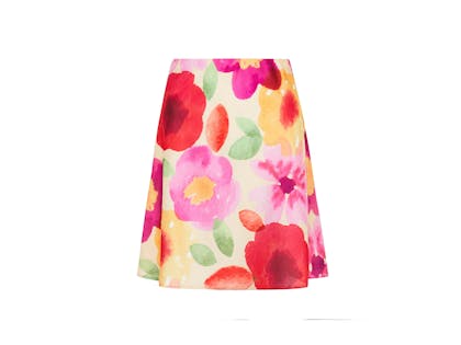 4. Floral Satin Skirt, £9