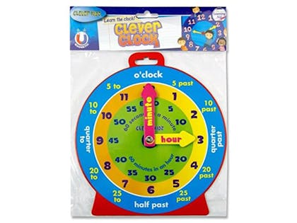 9. Clever Kids Magnetic Clock
