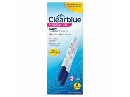 4. Clearblue easy pregnancy test