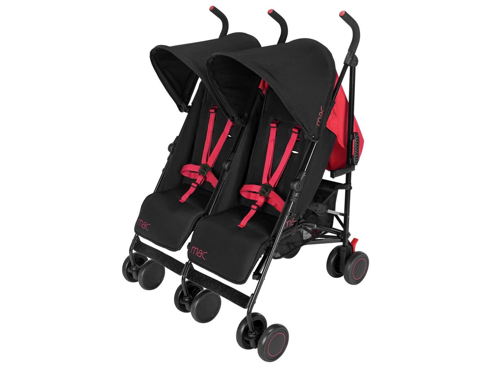 argos maclaren double buggy