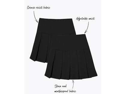 Crease Resistant Pleated Skirts