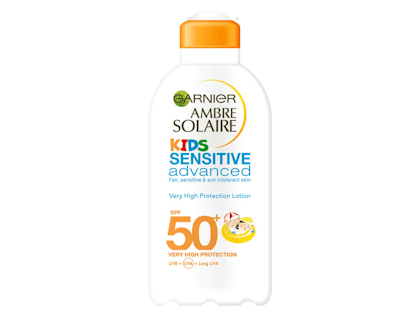 7.  Kids Sensitive Sun Cream SPF50+