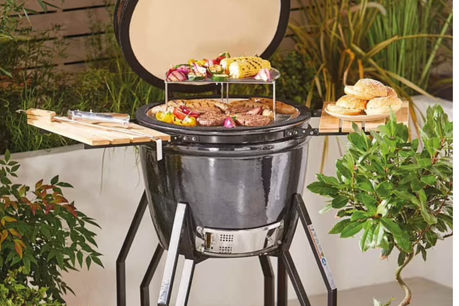 Aldi's sellout 'Big Green Egg' BBQ dupe is back in stock Netmums Reviews