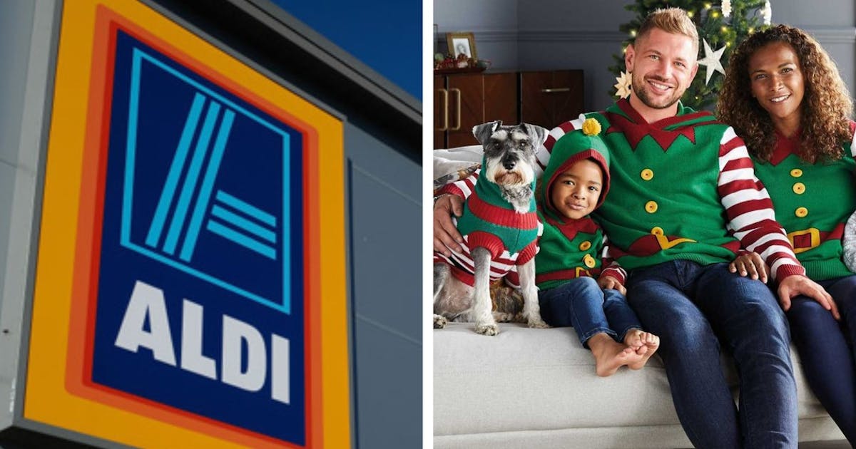 Closures ways Aldi Are Selling Matching Christmas Jumpers And Pyjamas For The Whole