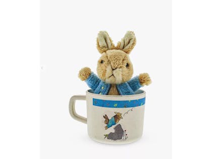 6. Peter Rabbit Mug and Toy, £16