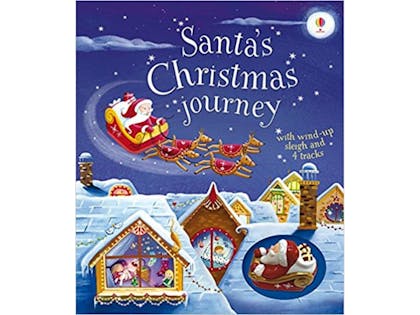 24. Santa's Christmas Journey with Wind-Up Sleigh by Fiona Watt
