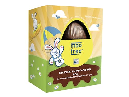 Moo-free Amazon Easter vegan friendly egg