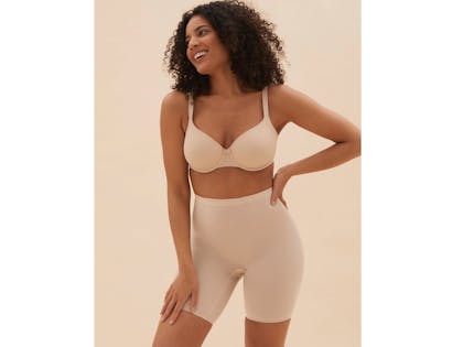 NEW M&S INVISIBLE SHAPING FIRM CONTROL 'WAIST CINCHER FOR TUMMY