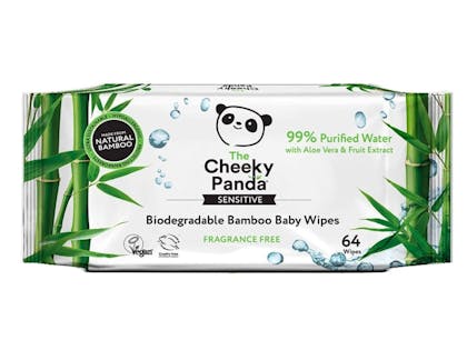 3. The Cheeky Panda Biodegradable Bamboo Baby Wipes