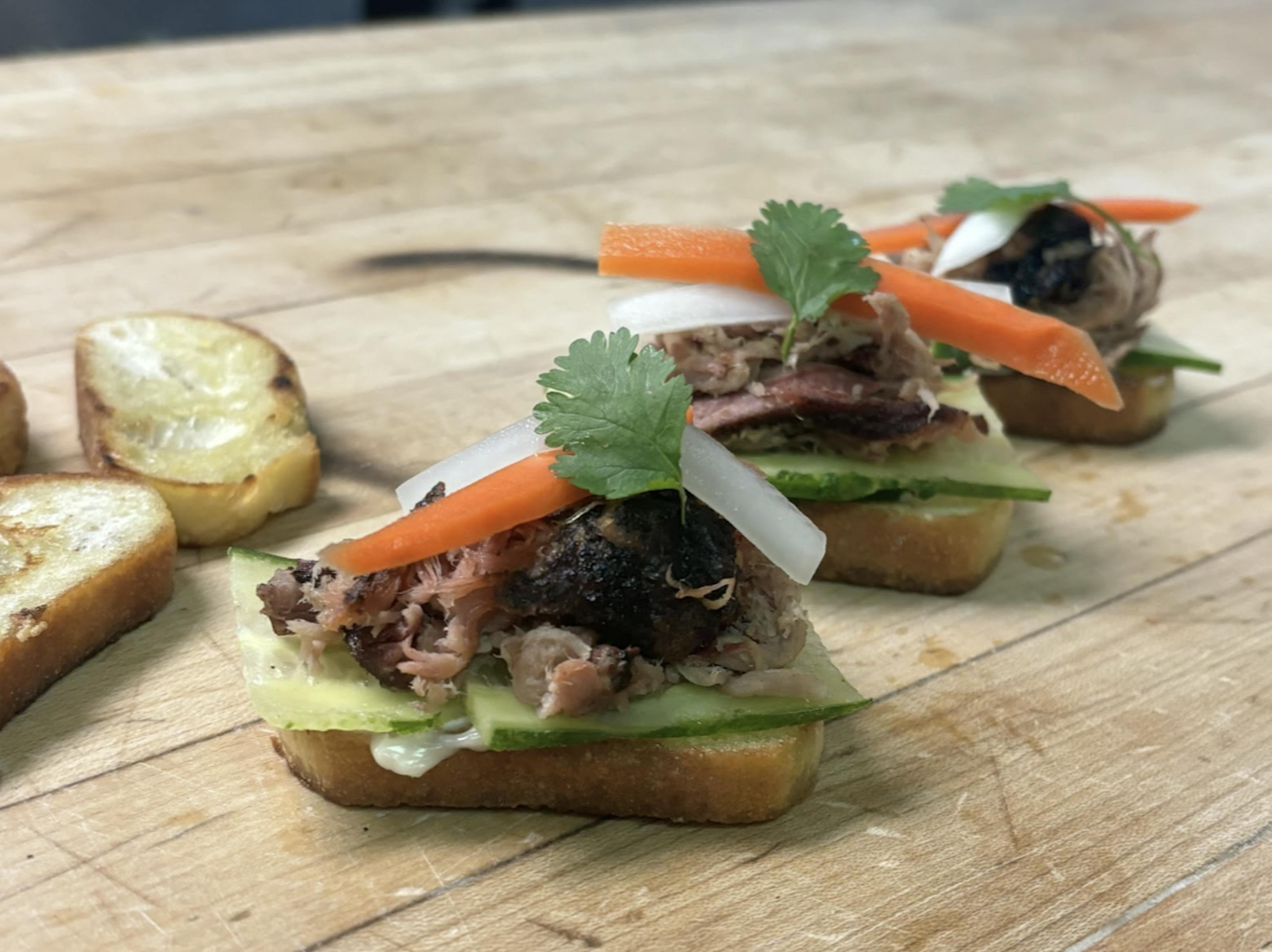 Banh mi bites