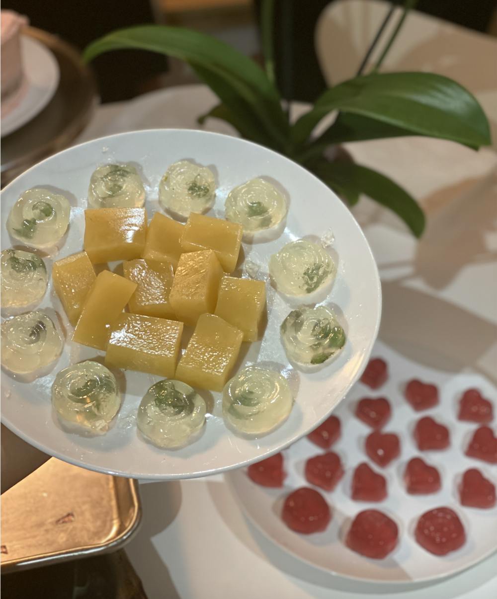 An assortment of jello shots