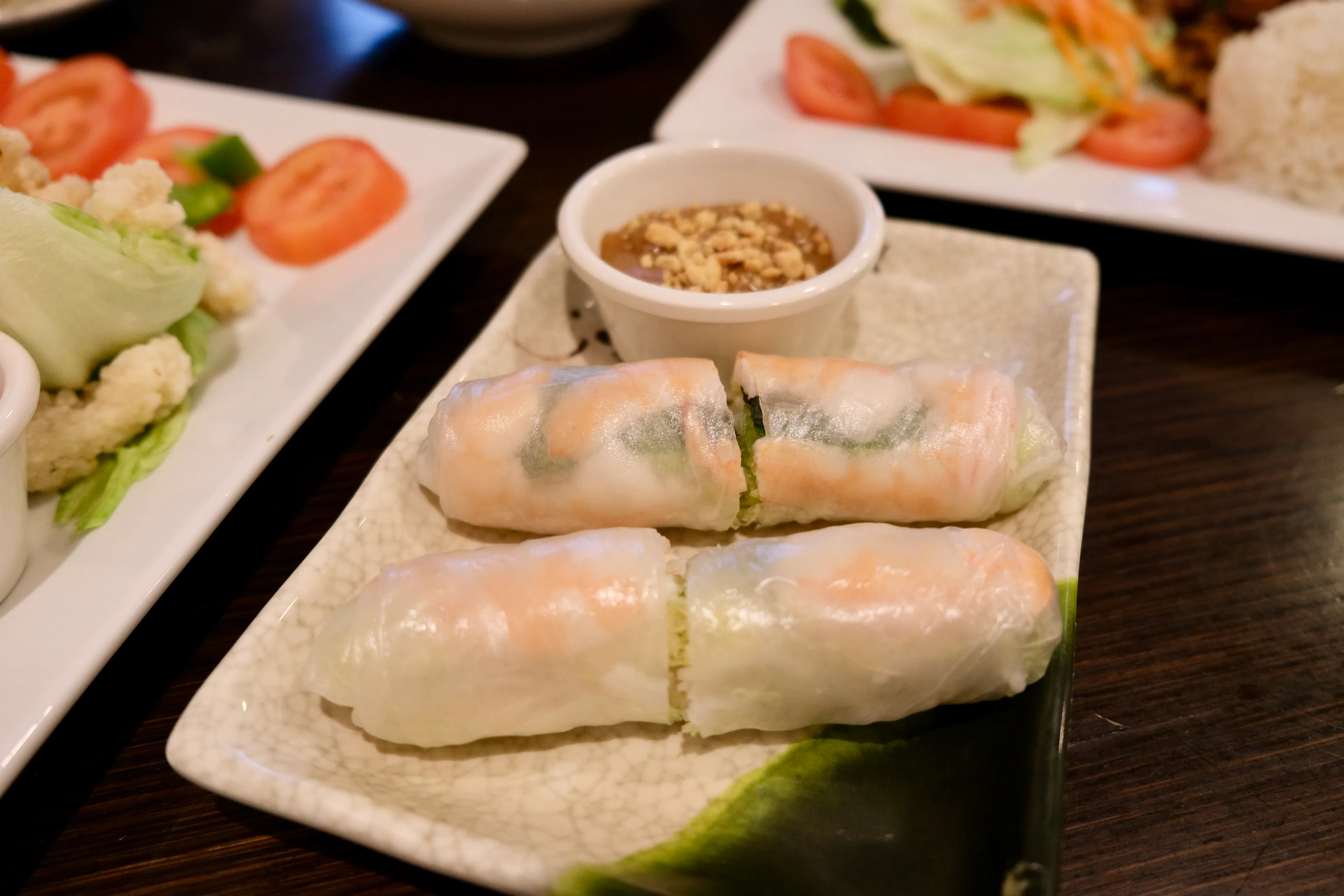shrimp summer rolls