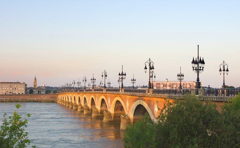 Pont de pierre, à Bordeaux