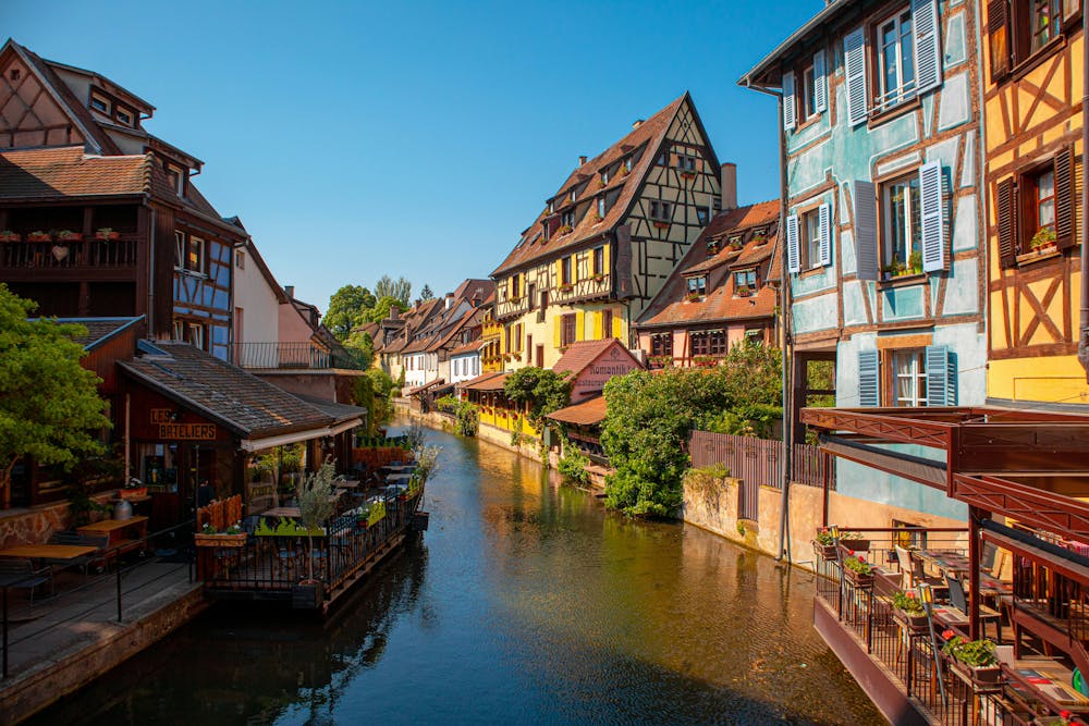 Petites maisons typiques de Strasbourg