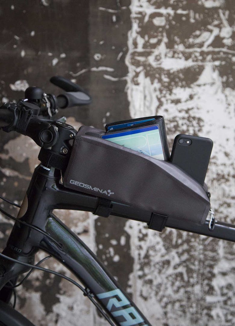 Sacoche vélo cockpit Bikepacking - Geosmina, jesuisavelo.com